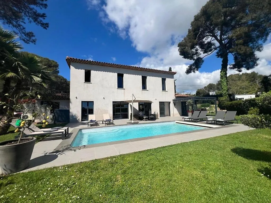 Villa Les Jasmins - Le Cannet-Vallauris - Modern With Ac, Ideal For Fun And Work  Vallauris