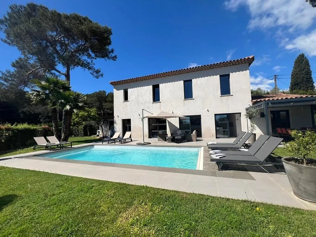 Villa Les Jasmins - Le Cannet-Vallauris - Modern With Ac, Ideal For Fun And Work